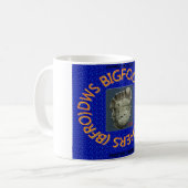 dws Bigfoot-Forscher Kaffeetasse (Vorderseite Links)