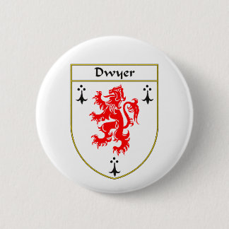Dwyer Wappen/Familienwappen Button