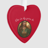 Dwynwen The Patron Saint Of Lovers Cut Out v2 Ornament (Vorderseite)