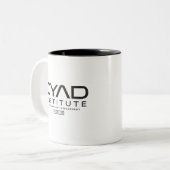 Dyade-Institut - Waisenschwarzes Zweifarbige Tasse (Vorderseite Links)