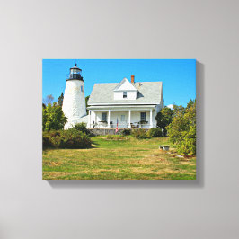 Dyce Head Leuchtturm, Maine Wrapped Canvas Print Leinwanddruck