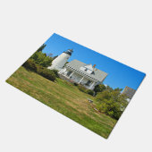 Dyce Head Lighthouse, Castine Maine Door Mat Fußmatte (Schrägansicht)