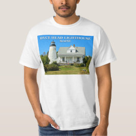 Dyce Head Lighthouse, Castine Maine T - Shirt