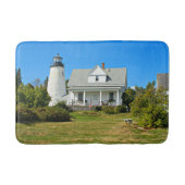Dyce Head Lighthouse, Maine Bath Mat Badematte (Vorderseite)