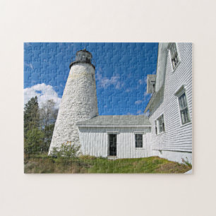 Dyce Head Lighthouse, Maine Jigsaw Puzzle
