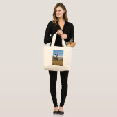 Dyce Head Lighthouse, Maine Jumbo Tote Bag Stoffbeutel (Vorderseite (Model))