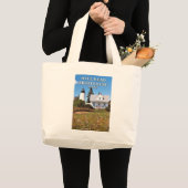 Dyce Head Lighthouse, Maine Jumbo Tote Bag Stoffbeutel (Vorderseite (Produkt))