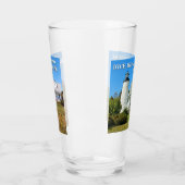 Dyce Head Lighthouse, Maine Pint Glass Glas (Links)