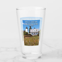 Dyce Head Lighthouse, Maine Pint Glass