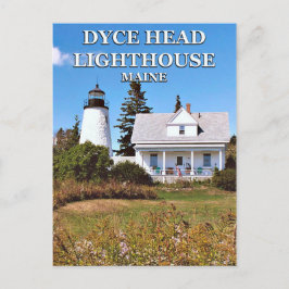 Dyce Head Lighthouse, Maine Postcard Postkarte
