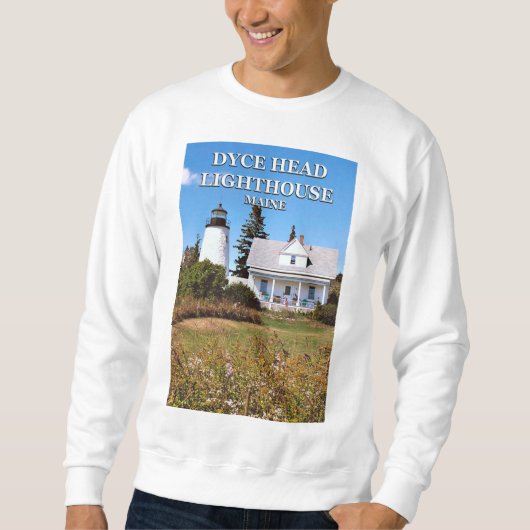 Dyce Head Lighthouse, Maine Sweatshirt (Vorderseite)