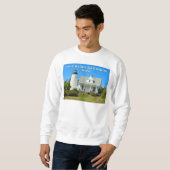 Dyce Head Lighthouse, Maine Sweatshirt (Vorne ganz)