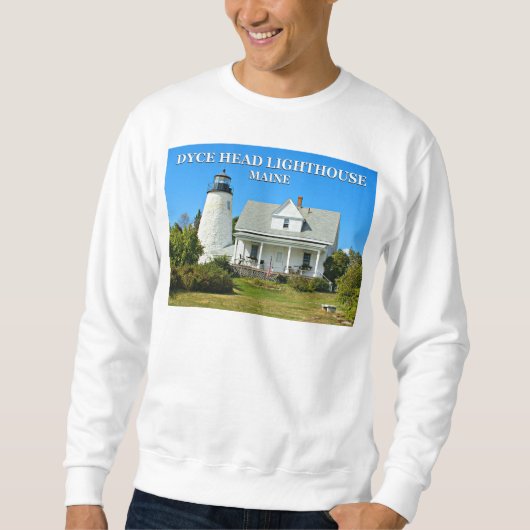 Dyce Head Lighthouse, Maine Sweatshirt (Vorderseite)