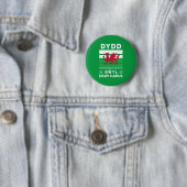 Dydd GÆDewi Hapus Happy St Davids Day 2 Button (Beispiel)
