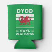 Dydd GÆDewi Hapus Happy St Davids Day 2 Dosenkühler (Rückseite)