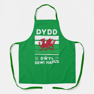 Dydd GÆDewi Hapus Happy St Davids Day 2 Schürze