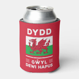 Dydd GÆDewi Hapus Happy St Davids Day 3 Dosenkühler