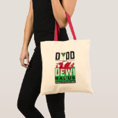 Dydd GÆDewi Hapus Happy St Davids Day 6 Tragetasche (Vorderseite (Produkt))