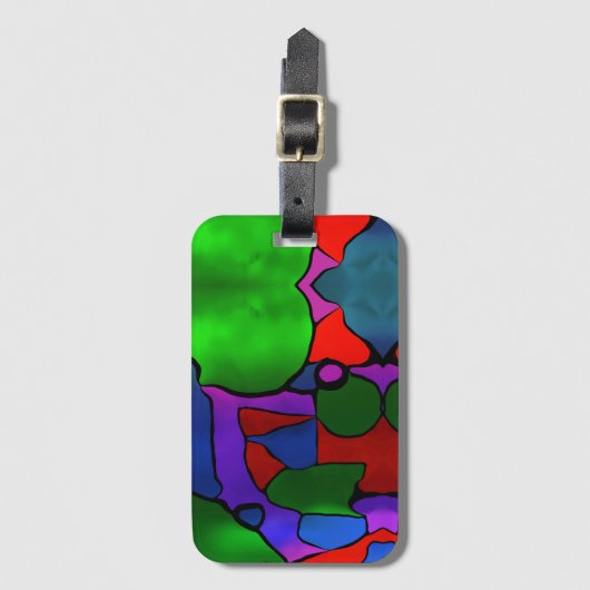 Dye bereits gepäckanhänger (Vorderseite Vertikal)