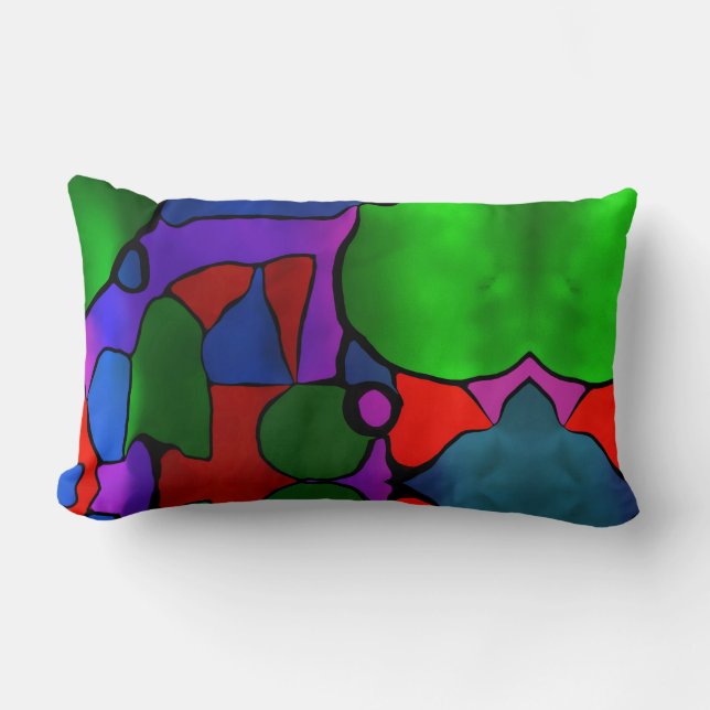 Dye bereits lendenkissen (Vorderseite)