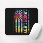Dye Flag Lady zurück zur Schule Mousepad (Mit Mouse)