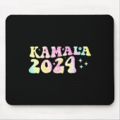 Dye Groovy Wavy Kamala Harris Harris Replace Biden Mousepad (Vorne)
