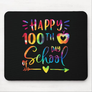 Dye Happy 100h Schultag Lehrer Sudens Kinder Mousepad