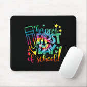 Dye Happy First Day of School Back to School Teach Mousepad (Mit Mouse)