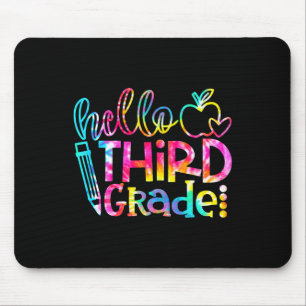 Dye Hello 3. Klasse Lehrer Student zurück zur Schu Mousepad