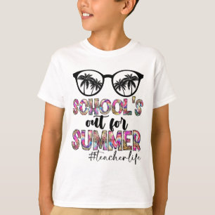 Dye letzter Schultag für Sommerlehrer T-Shirt