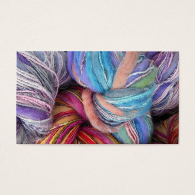 Dyed Knitting Yarn (Vorderseite)