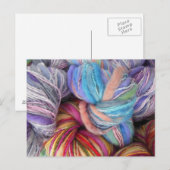 Dyed Knitting Yarn Postkarte (Vorne/Hinten)