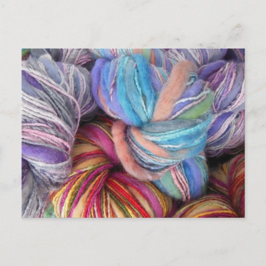 Dyed Knitting Yarn Postkarte (Vorderseite)
