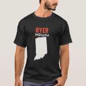 Dyer Indiana USA Staat America Travel Indianan T-Shirt (Vorderseite)