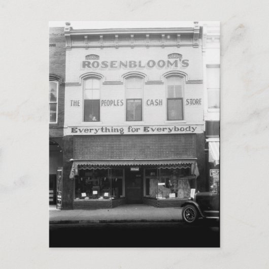 Dyersburg Rosenbloom Postkarte (Vorderseite)