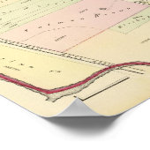 Dyerville Manufacturing Co Atlas Map Poster (Ecke)