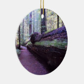 Dyerville riesiger Humboldt Rotholz-Staats-Park Keramikornament (Rechts)