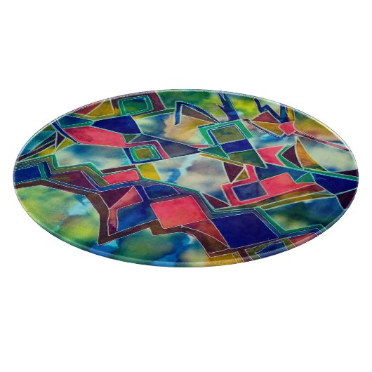 Dyes pattern schneidebrett (Ecke)