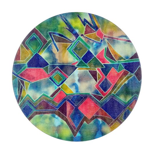 Dyes pattern schneidebrett (Vorderseite)