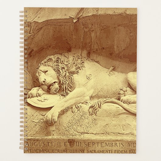Dying Lion of Luzern - Löwendenkmal Planer (Vorderseite)