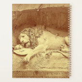 Dying Lion of Luzern - Löwendenkmal Planer (Rückseite)