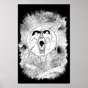 Dying Planet Print Poster