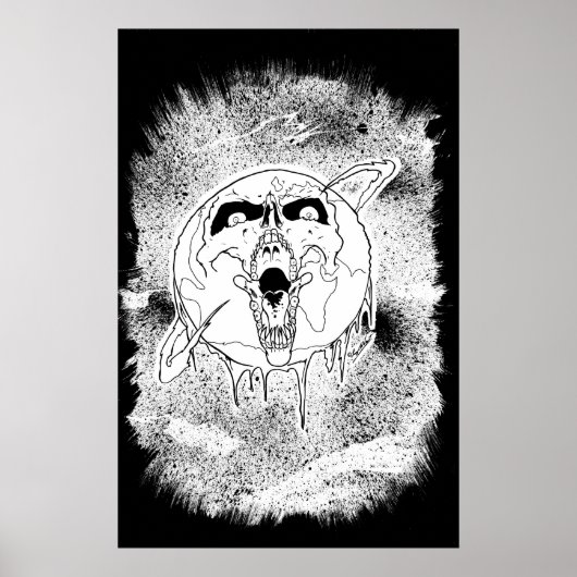 Dying Planet Print Poster (Vorne)