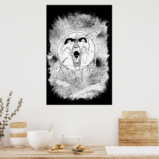 Dying Planet Print Poster (Küche)