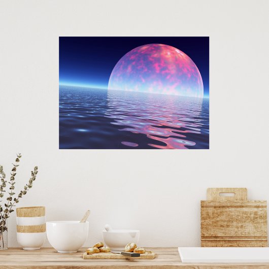 Dying Sun Poster (Küche)