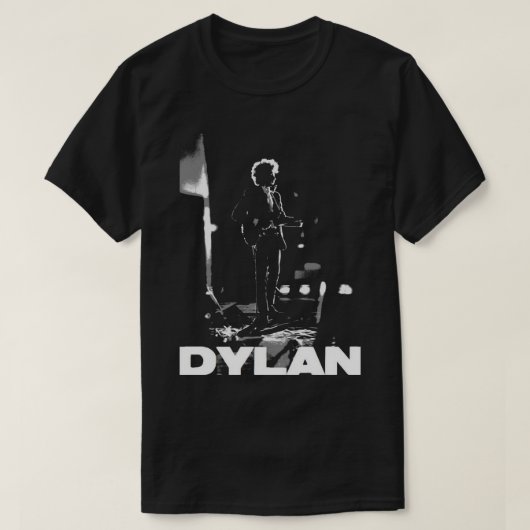 Dylan auf schwarzem Essential-T - Shirt (Design vorne)