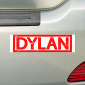 Dylan Briefmarke Autoaufkleber (Auf Auto)