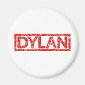 Dylan Briefmarke Magnet (Vorne)