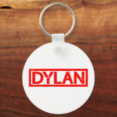 Dylan Briefmarke Schlüsselanhänger (Vorderseite)