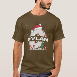 Dylan Christmas w Dylan Name für lustige Weihnacht T-Shirt